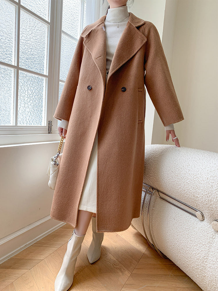 H4915 Women's wool coat