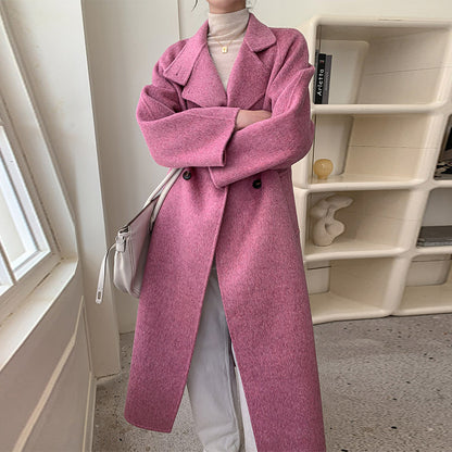 H4919 Women's wool coat