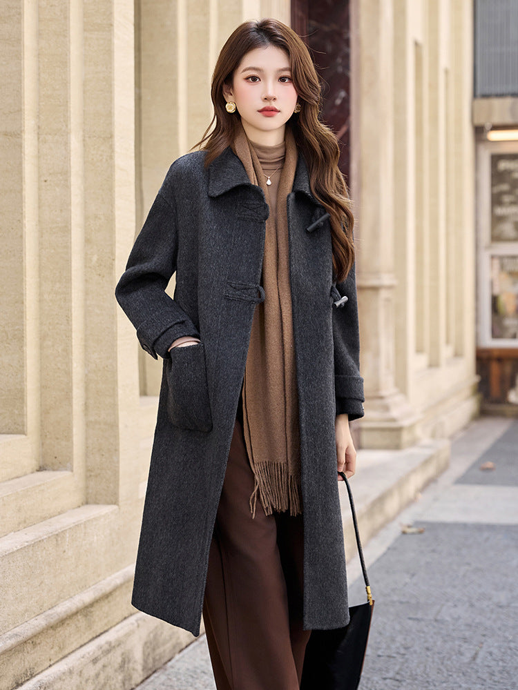 H4902 Women's wool coat