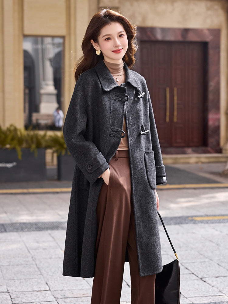 H4904 Women's wool coat