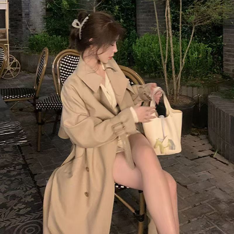 H4907 Women's wool coat