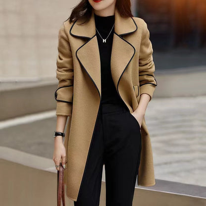 H4939 Women's wool coat