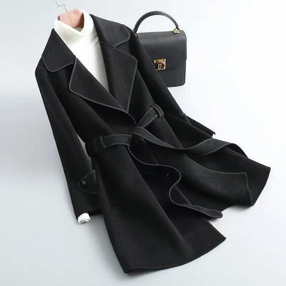 H4910 Women's wool coat
