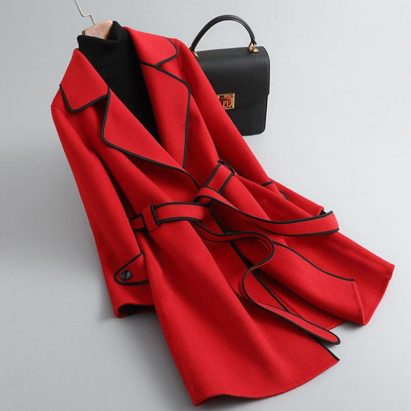 H4942 Women's wool coat