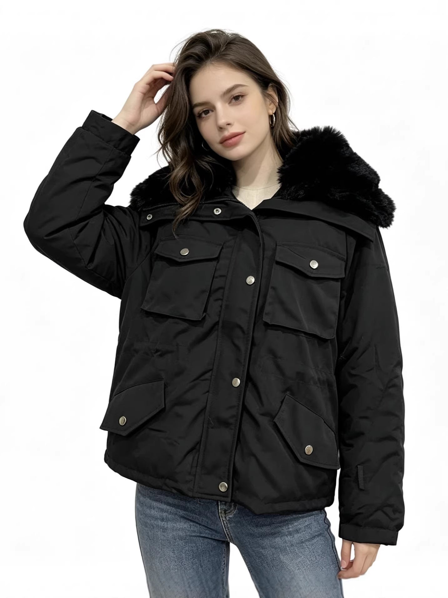 H5569 Women's Padded Jacket
