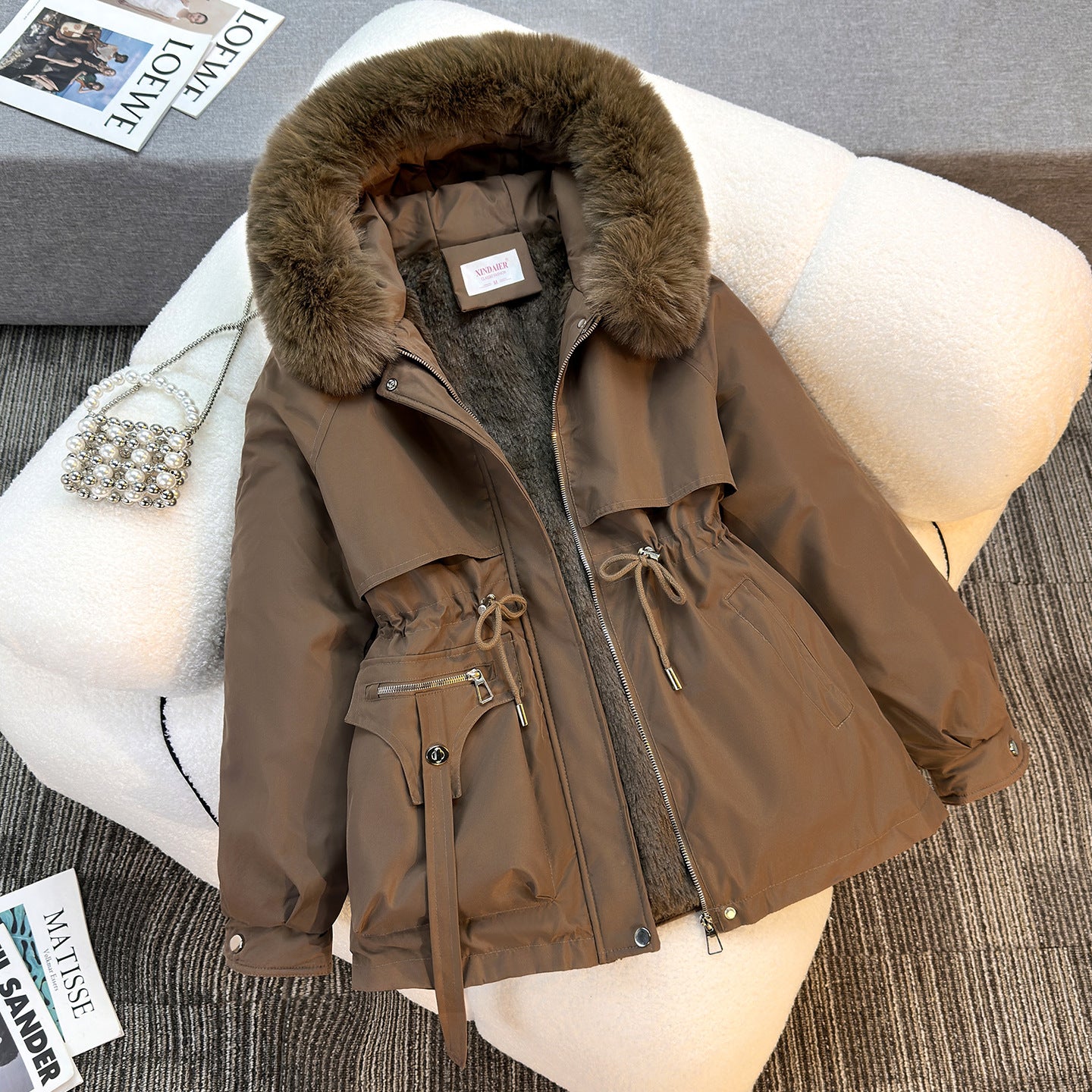 H5735 Women's cotton coat