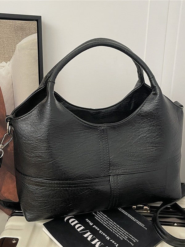 H6053 Leather casual women's bags