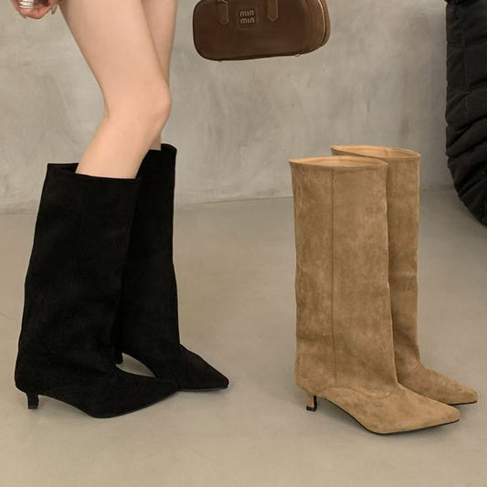 H6058 Women's genuine leather boots