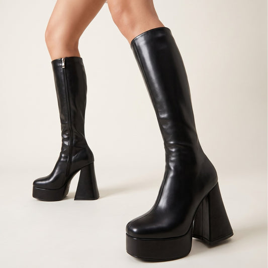 H6059 Women's genuine leather boots