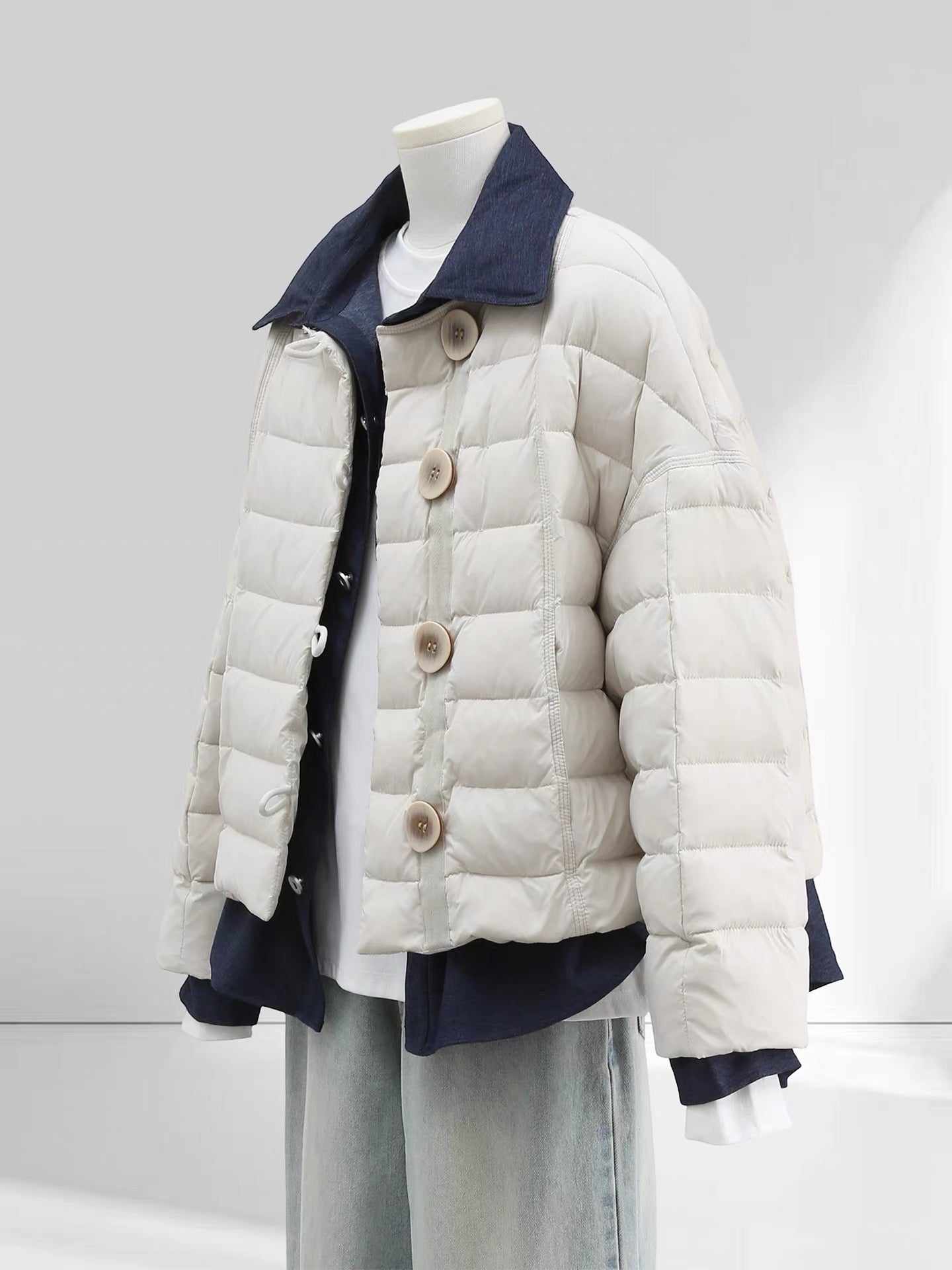 H2352 Cotton-padded coat