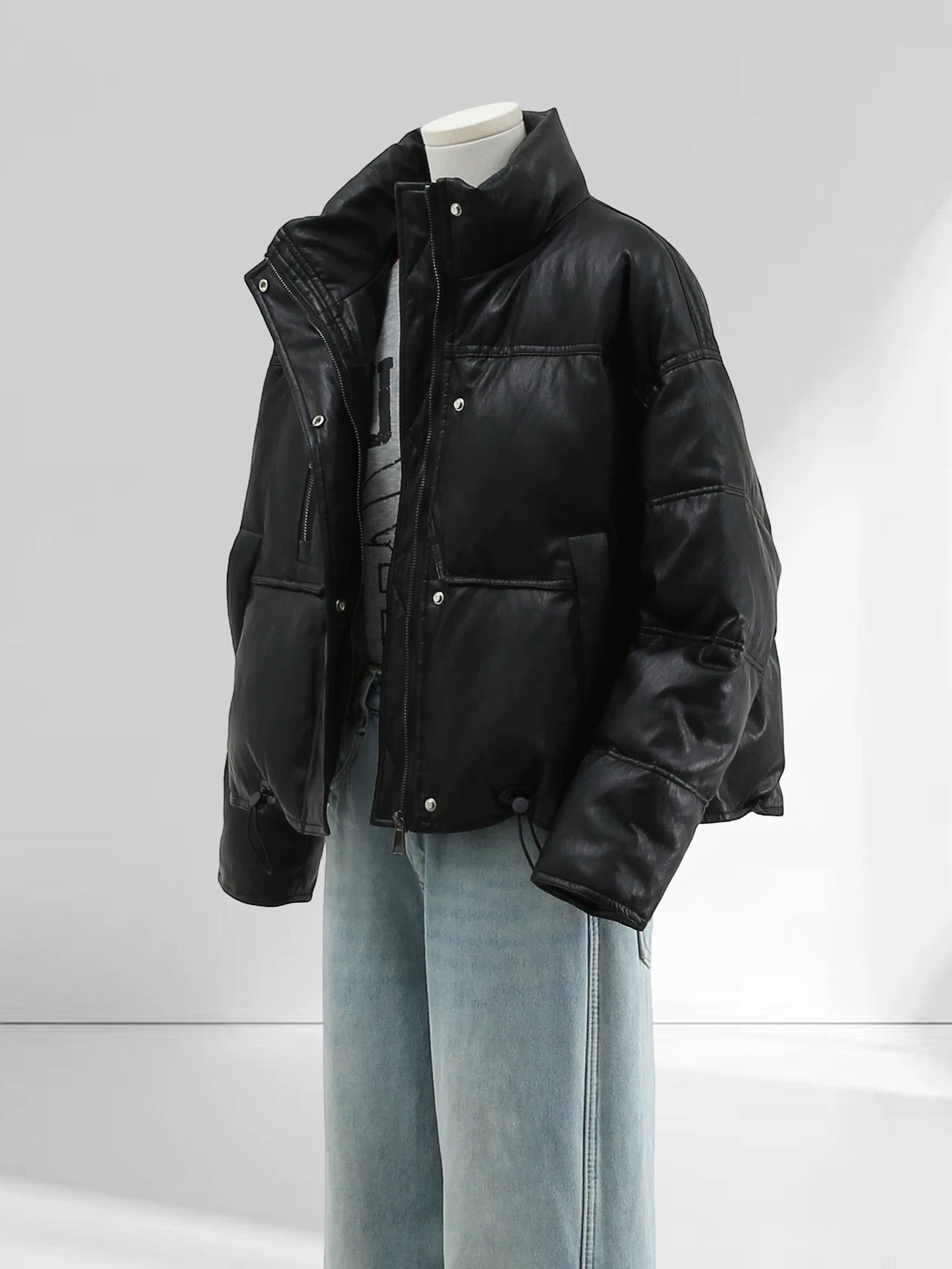 H2371 Cotton-padded coat