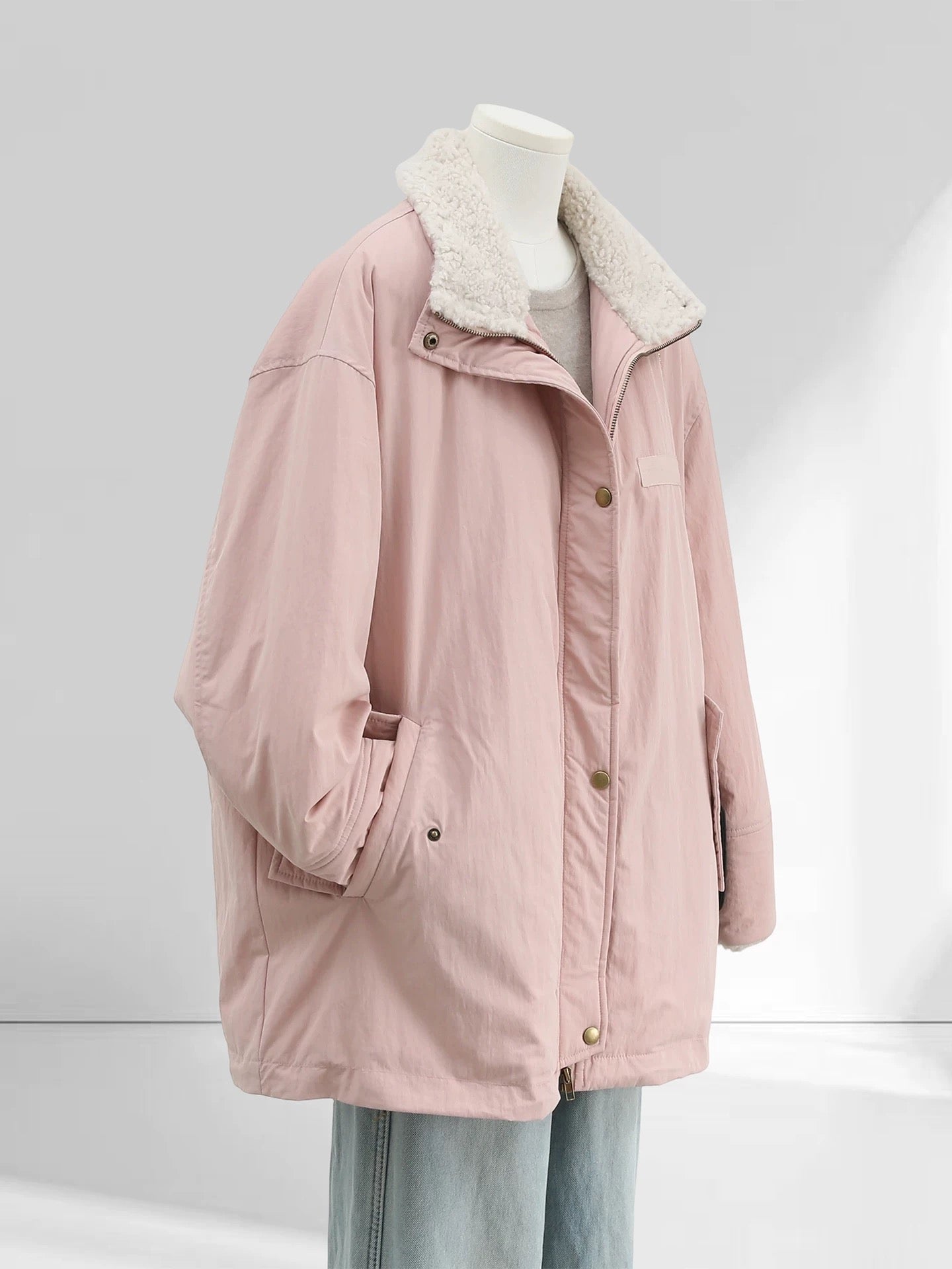 H2374 Cotton-padded coat