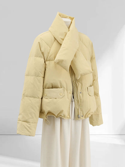 H2408 Cotton-padded coat