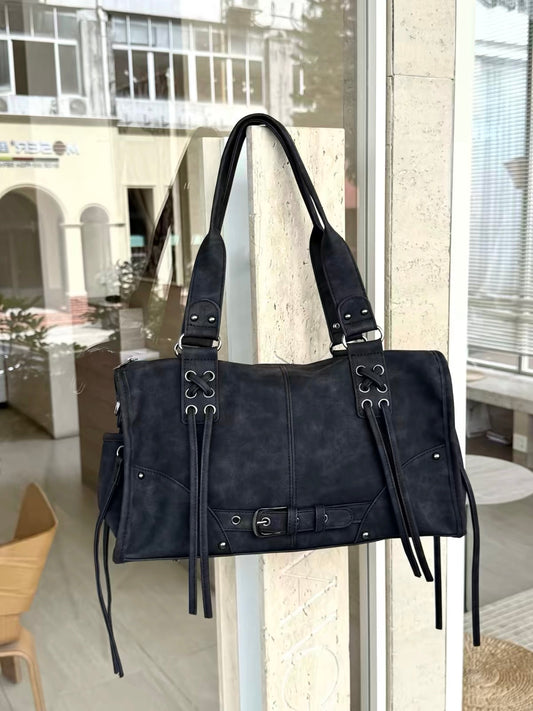 H6084 Leather handbag