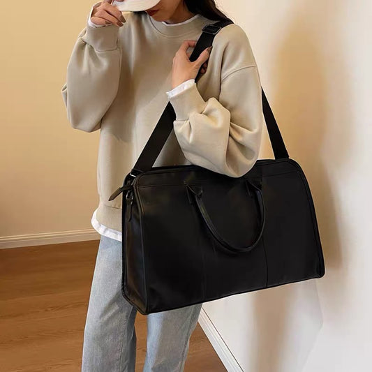 H6125 Women's leather handbag