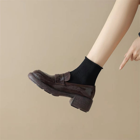 H6135 Women's calfskin shoes
