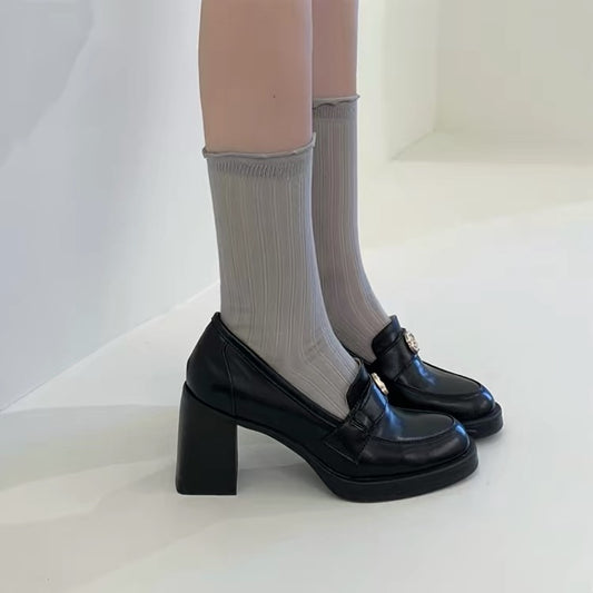 H6136 Women's calfskin shoes