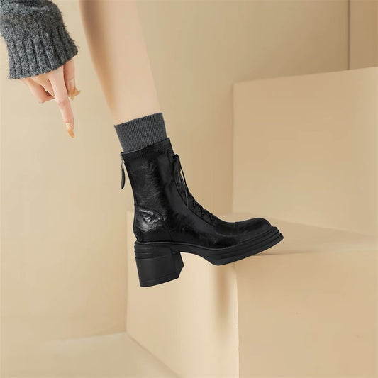 H6090 Women's calfskin shoes