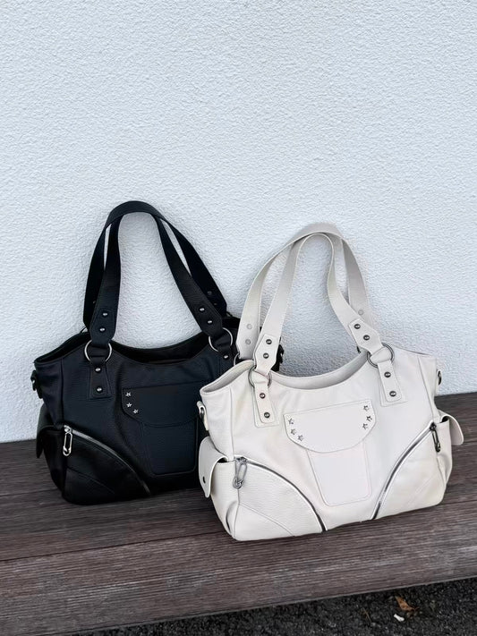 H6141 Women's leather handbag