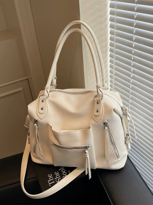 H6149 Custom leather crossbody bag