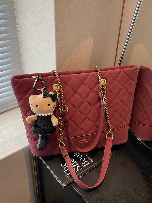 H6228 Women's leather handbag