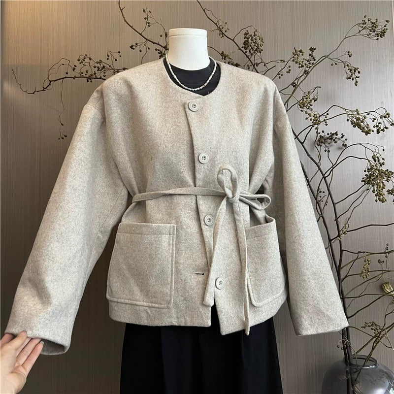 H1245 Plush Women's Coat