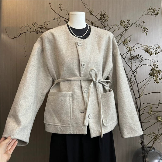 H1245 Plush Women's Coat