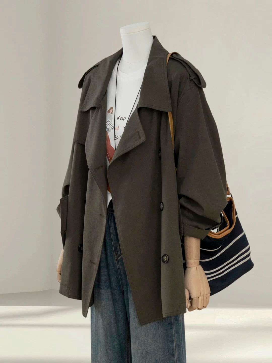 H1370 Women's Wool Coat