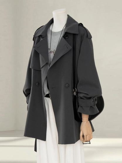 H1372 British Style Women's Coat