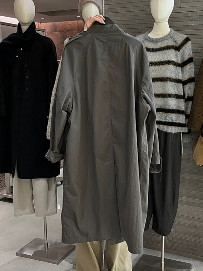 H1326 Long Trench Coat