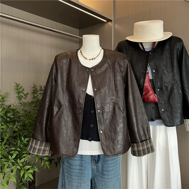 H1250 Casual Leather Jacket
