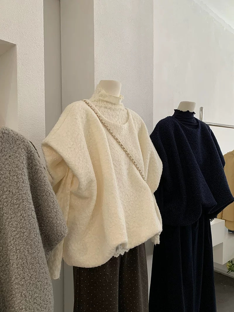 H1284 Women's Short Sweater