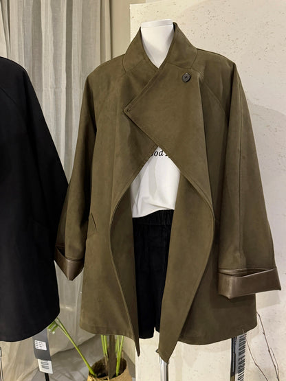 H1343 Suede Women's Jacket