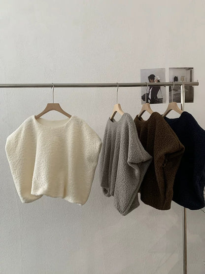 H1284 Women's Short Sweater