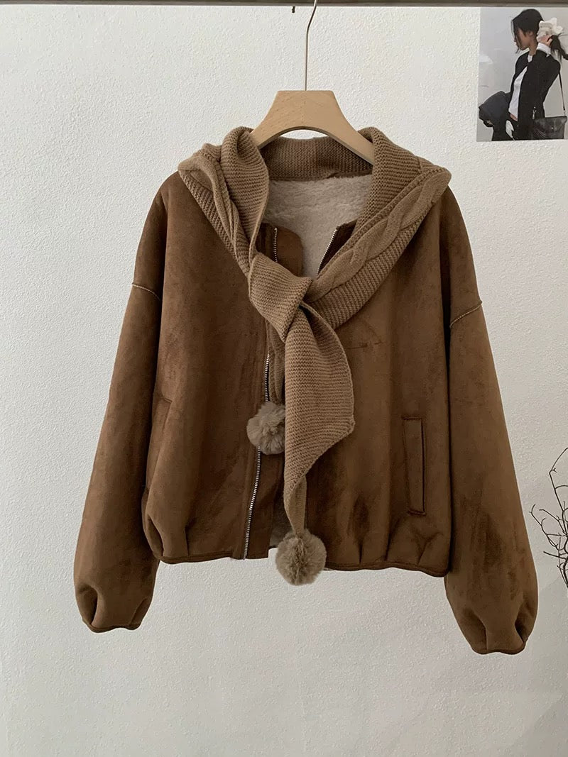 H1287 Suede Jacket