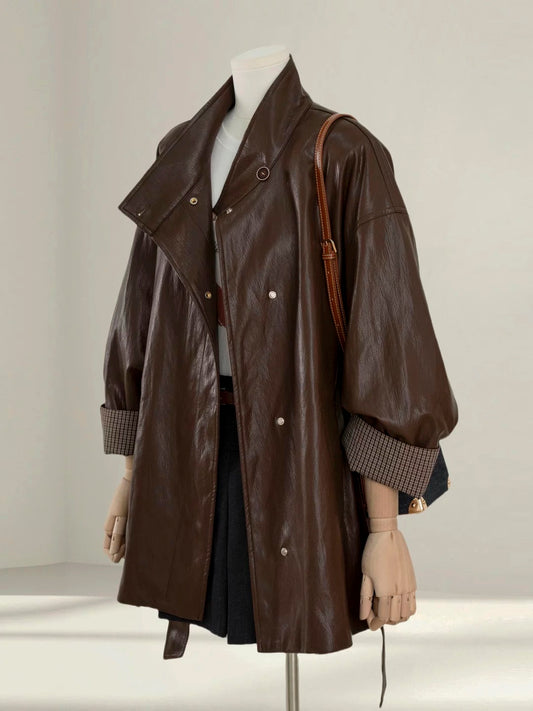 H1361 Women's Leather Jacket