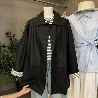 H1236 Women's Leather Jacket