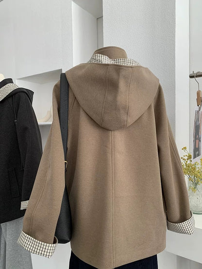 H1273 Plush Jacket Top