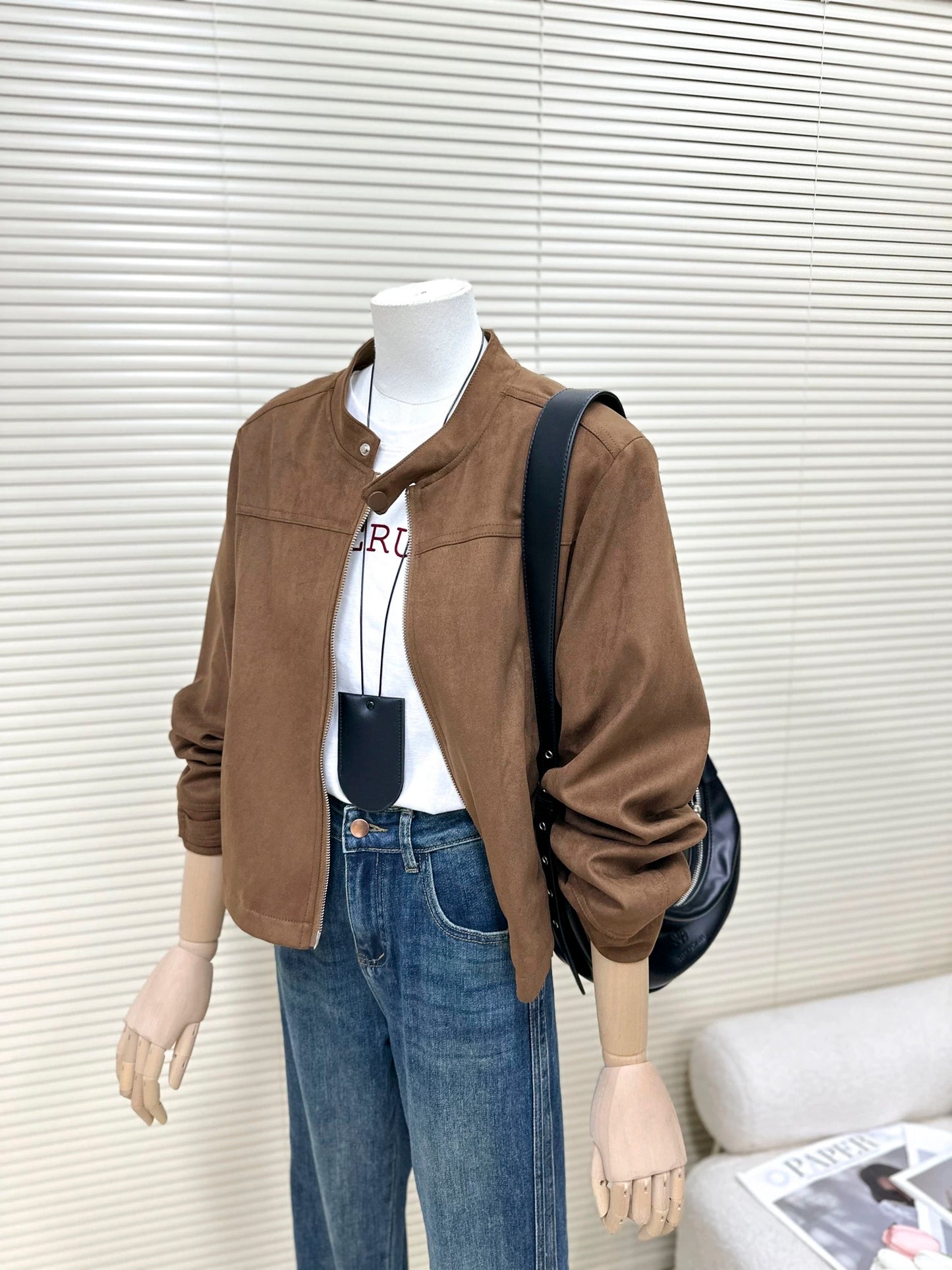 H1397 Suede Jacket