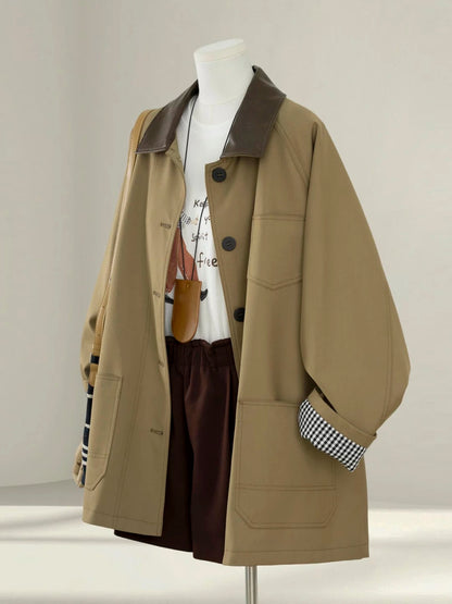 H1409 Mid-length Casual Jacket